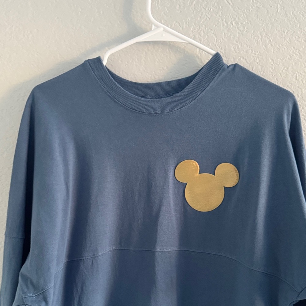 Mickey Mouse Icon Long-Sleeve Top - Slate Blue - Picture 2 of 7